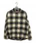 SUPREME（シュプリーム）の古着「brushed plaid flannel shirt」｜ブルー