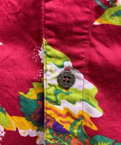 pataloha（パタロハ）pataloha (パタロハ) 00’sアロハシャツ レッド サイズ:Mの古着・服飾アイテム