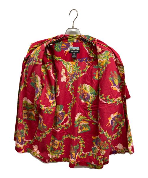 pataloha（パタロハ）pataloha (パタロハ) 00’sアロハシャツ レッド サイズ:Mの古着・服飾アイテム