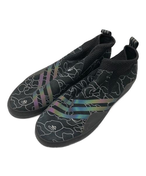 adidas（アディダス）adidas (アディダス) A BATHING APE (アベイシングエイプ) SKATEBOARDING 3ST.002 ブラック サイズ:US9.5の古着・服飾アイテム