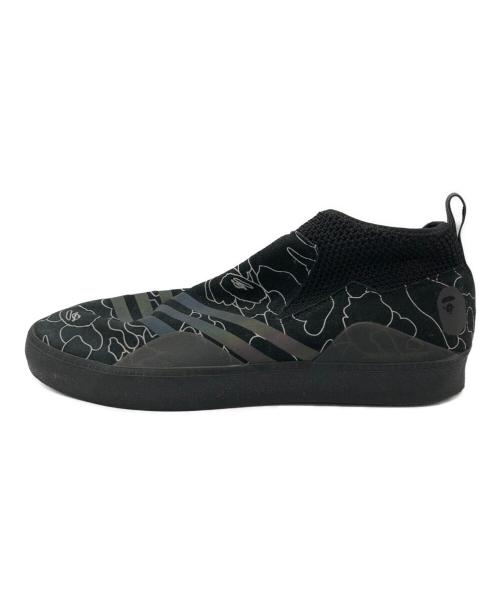 adidas（アディダス）adidas (アディダス) A BATHING APE (アベイシングエイプ) SKATEBOARDING 3ST.002 ブラック サイズ:US9.5の古着・服飾アイテム
