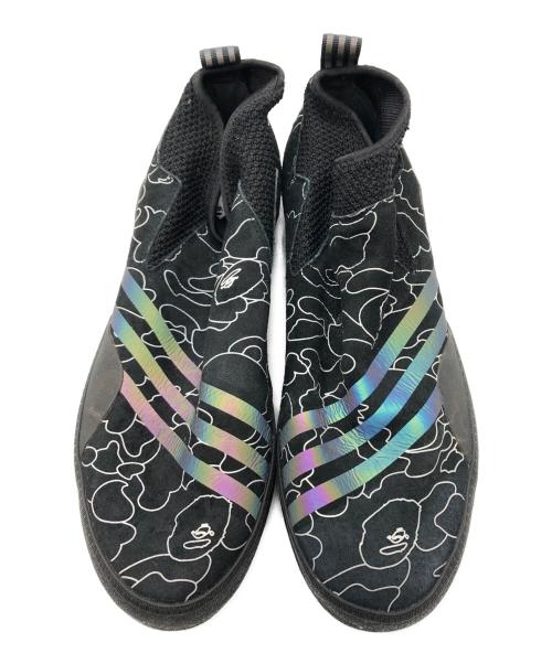 adidas（アディダス）adidas (アディダス) A BATHING APE (アベイシングエイプ) SKATEBOARDING 3ST.002 ブラック サイズ:US9.5の古着・服飾アイテム