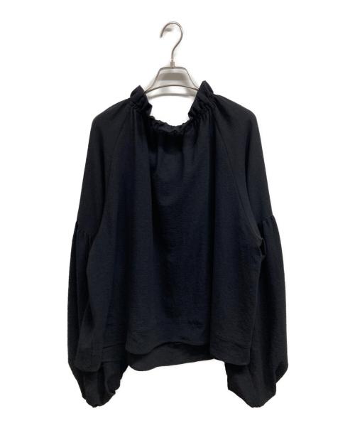 Plage（プラージュ）Plage (プラージュ) lip gather ブラウス ブラック サイズ:38の古着・服飾アイテム