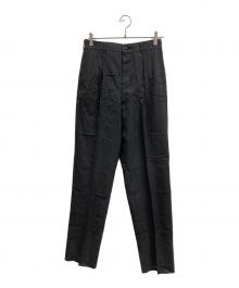 COMME des GARCONS HOMME DEUX（コムデギャルソン オム ドゥ）の古着「ウールスラックス」｜グレー