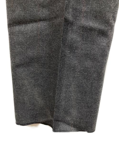 COMME des GARCONS HOMME DEUX（コムデギャルソン オム ドゥ）COMME des GARCONS HOMME DEUX (コムデギャルソン オム ドゥ) ウールスラックス グレー サイズ:83の古着・服飾アイテム