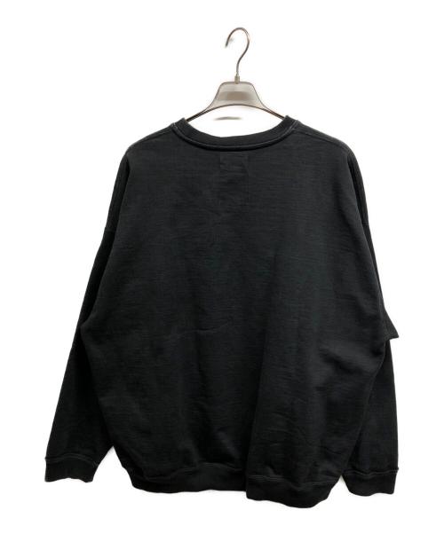 MARKWARE（マーカウェア）MARKWARE (マーカウェア) HUGE SWEAT ブラック サイズ:1の古着・服飾アイテム