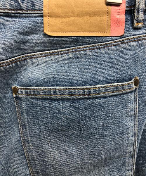 Acne studios（アクネ ストゥディオズ）ACNE STUDIOS (アクネ ストゥディオズ) Bla Konst Max Mid Ripped インディゴ サイズ:31の古着・服飾アイテム