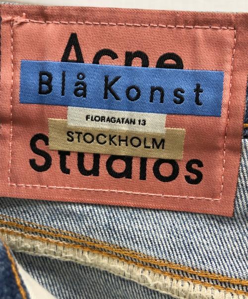 Acne studios（アクネ ストゥディオズ）ACNE STUDIOS (アクネ ストゥディオズ) Bla Konst Max Mid Ripped インディゴ サイズ:31の古着・服飾アイテム