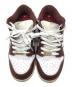 中古・古着 NIKE (ナイキ) SUPREME (シュプリーム) ローカットスニーカー ブラウン サイズ:US8.5：25000円