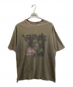 stussyステューシー）の古着「00ｓプリントTシャツ/stussyTシャツ」｜オリーブ