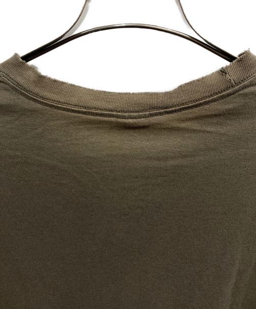 stussy（ステューシー）stussy (ステューシー) 00ｓプリントTシャツ/stussyTシャツ オリーブ サイズ:XLの古着・服飾アイテム