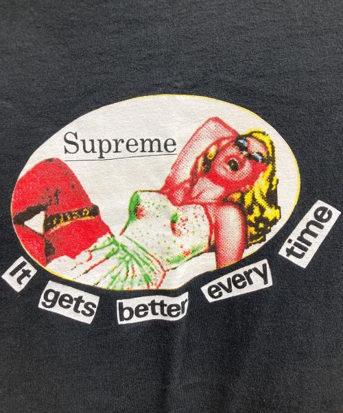 SUPREME（シュプリーム）Supreme (シュプリーム) 19SS It Gets Better Every Time Tee ブラック サイズ:Lの古着・服飾アイテム