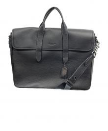 COACH（コーチ）の古着「リバン・ポートフォリオ・ブリーフ」｜ブラック