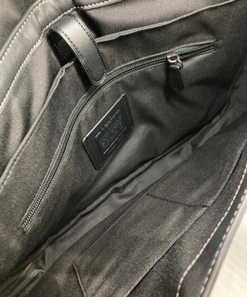 COACH（コーチ）COACH (コーチ) リバン・ポートフォリオ・ブリーフ ブラックの古着・服飾アイテム