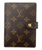 LOUIS VUITTON×草間彌生ルイ ヴィトン×クサマヤヨイ）の古着「アジェンダPM モノグラム インフィニティードット 手帳」｜ブラウン