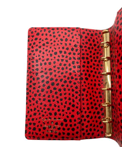 LOUIS VUITTON（ルイ ヴィトン）LOUIS VUITTON (ルイ ヴィトン) 草間彌生 (クサマヤヨイ) アジェンダPM モノグラム インフィニティードット 手帳 ブラウンの古着・服飾アイテム