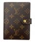 LOUIS VUITTON（ルイ ヴィトン）の古着「アジェンダPM モノグラム インフィニティードット 手帳」｜ブラウン