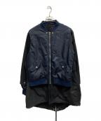 DIESELディーゼル）の古着「MA-1コート」｜ネイビー