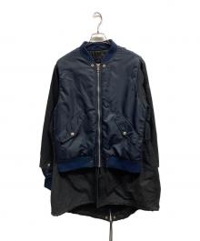 DIESEL（ディーゼル）の古着「MA-1コート」｜ネイビー