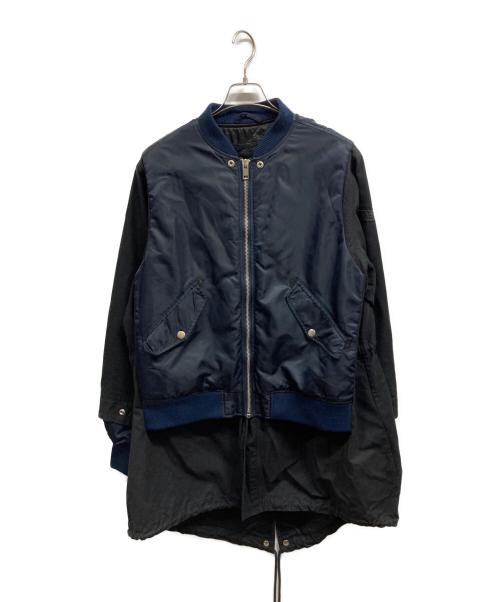 DIESEL（ディーゼル）DIESEL (ディーゼル) MA-1コート ネイビー サイズ:Mの古着・服飾アイテム
