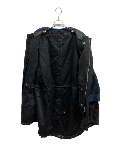 DIESEL（ディーゼル）DIESEL (ディーゼル) MA-1コート ネイビー サイズ:Mの古着・服飾アイテム