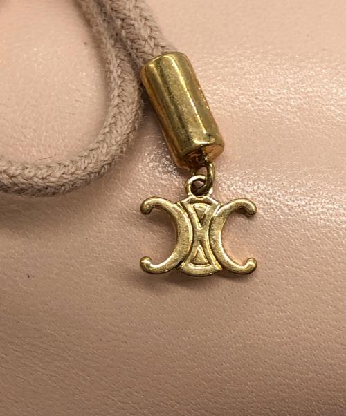 CELINE（セリーヌ）CELINE (セリーヌ) モナコ ラムスキン バレリーナシューズ ピンク サイズ:38の古着・服飾アイテム
