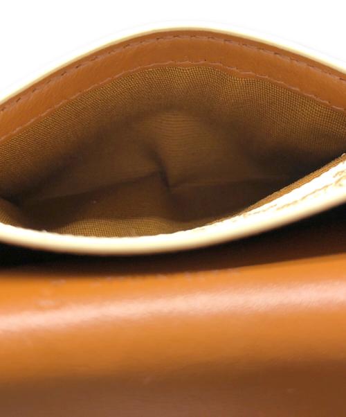 CELINE（セリーヌ）CELINE (セリーヌ) トリオンフ フォンポーチ ブラウンの古着・服飾アイテム