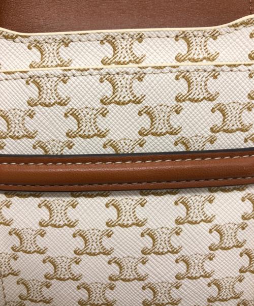 CELINE（セリーヌ）CELINE (セリーヌ) トリオンフ フォンポーチ ブラウンの古着・服飾アイテム