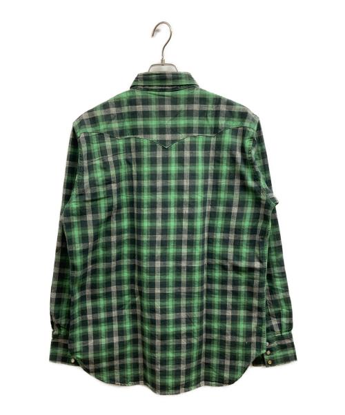 Ranchcraft（ランチクラフト）Ranchcraft (ランチクラフト) ウエスタンシャツ グリーン サイズ:Lの古着・服飾アイテム