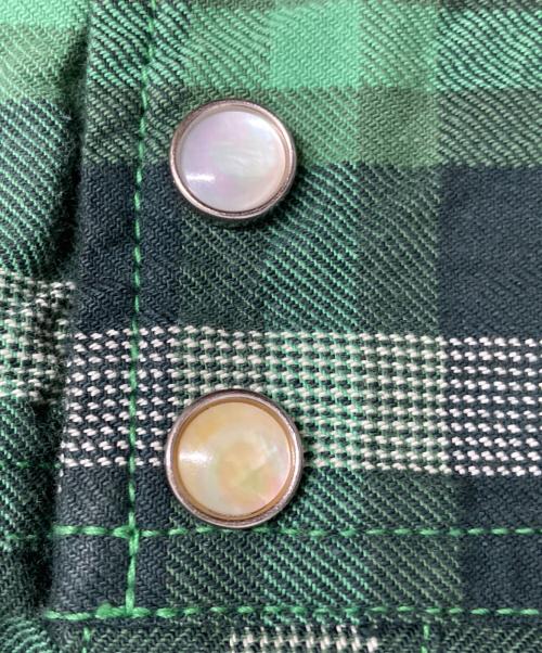 Ranchcraft（ランチクラフト）Ranchcraft (ランチクラフト) ウエスタンシャツ グリーン サイズ:Lの古着・服飾アイテム