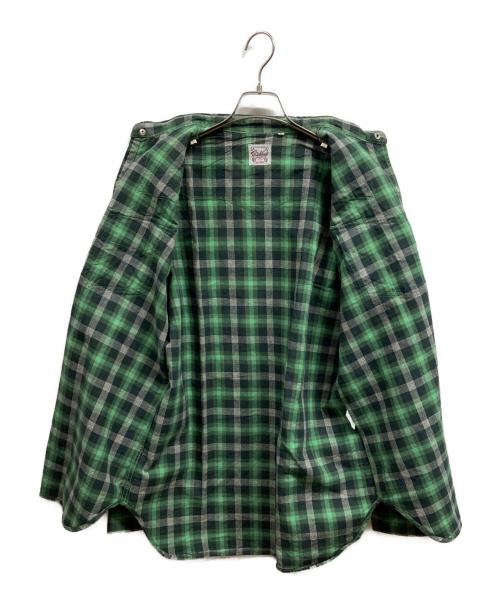 Ranchcraft（ランチクラフト）Ranchcraft (ランチクラフト) ウエスタンシャツ グリーン サイズ:Lの古着・服飾アイテム