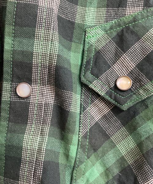 Ranchcraft（ランチクラフト）Ranchcraft (ランチクラフト) ウエスタンシャツ グリーン サイズ:Lの古着・服飾アイテム