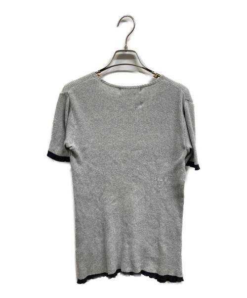 tricot COMME des GARCONS（トリココムデギャルソン）tricot COMME des GARCONS (トリココムデギャルソン) 半袖ニット グレー サイズ:FREEの古着・服飾アイテム