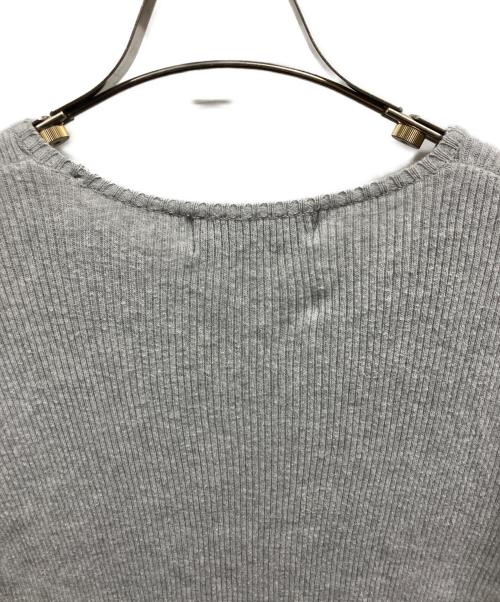 tricot COMME des GARCONS（トリココムデギャルソン）tricot COMME des GARCONS (トリココムデギャルソン) 半袖ニット グレー サイズ:FREEの古着・服飾アイテム