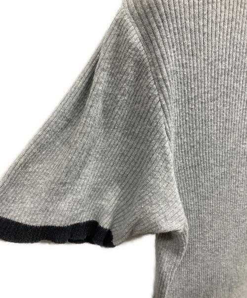 tricot COMME des GARCONS（トリココムデギャルソン）tricot COMME des GARCONS (トリココムデギャルソン) 半袖ニット グレー サイズ:FREEの古着・服飾アイテム