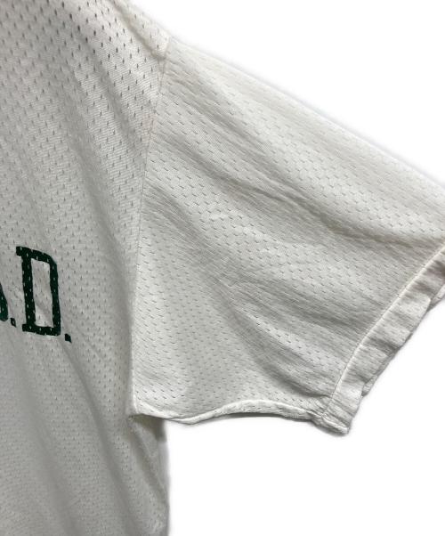 Champion（チャンピオン）Champion (チャンピオン) ポロシャツ ホワイト サイズ:Lの古着・服飾アイテム