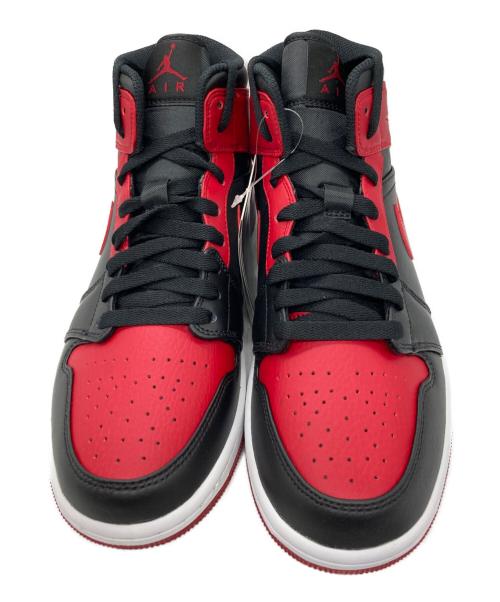 NIKE（ナイキ）NIKE (ナイキ) AIR JORDAN 1 MID BRED レッド サイズ:26の古着・服飾アイテム