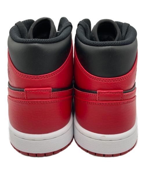NIKE（ナイキ）NIKE (ナイキ) AIR JORDAN 1 MID BRED レッド サイズ:26の古着・服飾アイテム