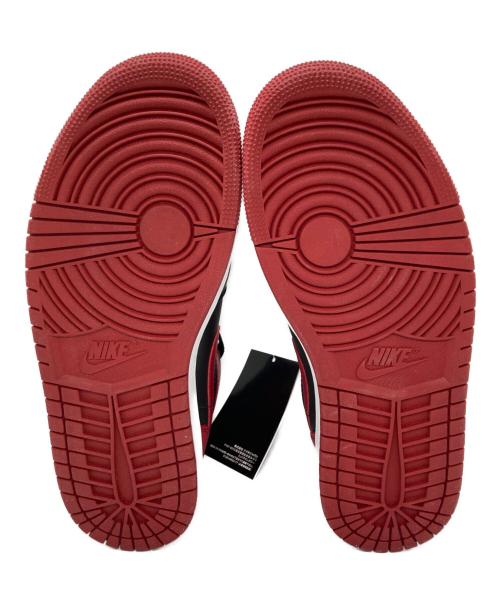 NIKE（ナイキ）NIKE (ナイキ) AIR JORDAN 1 MID BRED レッド サイズ:26の古着・服飾アイテム