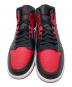 NIKE (ナイキ) AIR JORDAN 1 MID BRED レッド サイズ:26：11000円