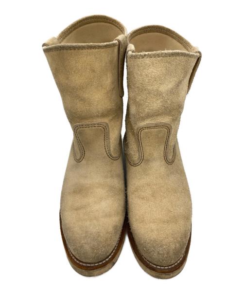 RED WING（レッドウィング）RED WING (レッドウィング) 9-INCH PECOS HAWTHORNE ABILENE LEATHER ベージュ サイズ:41の古着・服飾アイテム