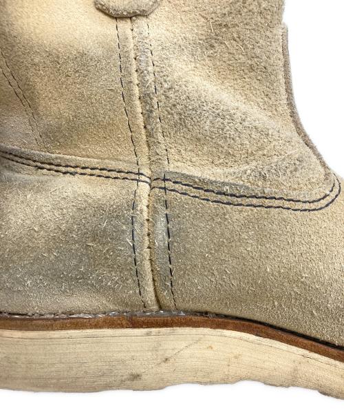 RED WING（レッドウィング）RED WING (レッドウィング) 9-INCH PECOS HAWTHORNE ABILENE LEATHER ベージュ サイズ:41の古着・服飾アイテム