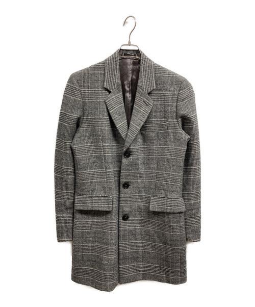 Maison Margiela（メゾンマルジェラ）Maison Margiela (メゾンマルジェラ) ウールチェスターコート グレー サイズ:44の古着・服飾アイテム