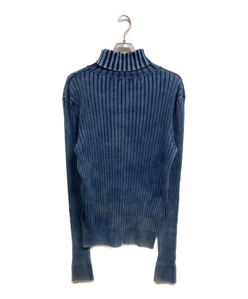 DIESEL（ディーゼル）DIESEL (ディーゼル) タートルネック リブニット ネイビー サイズ:XLの古着・服飾アイテム