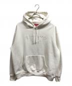 SUPREMEシュプリーム）の古着「box logo hooded sweatshirt」｜ホワイト