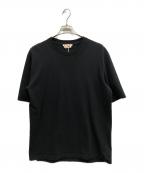 MARNIマルニ）の古着「ネックロゴT-SHIRT」｜ブラック