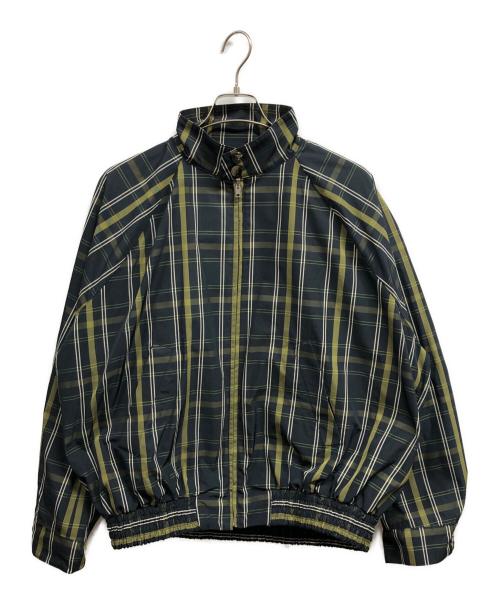 MARNI（マルニ）MARNI (マルニ) ポリエステルチェックスウィングトップブルゾン グリーン サイズ:46の古着・服飾アイテム