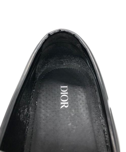 Dior（ディオール）DIOR (ディオール) CDアイコンローファー/DIORローファー ブラック サイズ:42の古着・服飾アイテム