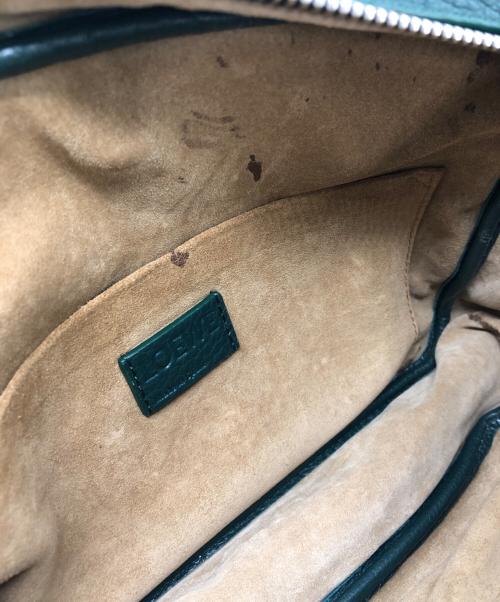 LOEWE（ロエベ）LOEWE (ロエベ) ペブルメッセンジャーバック/LOEWEバッグ グリーンの古着・服飾アイテム