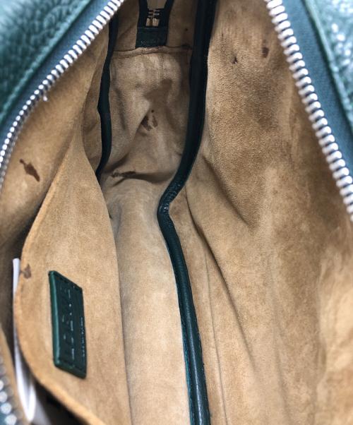 LOEWE（ロエベ）LOEWE (ロエベ) ペブルメッセンジャーバック/LOEWEバッグ グリーンの古着・服飾アイテム